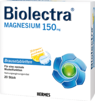 BIOLECTRA Magnesium 150 mg Zitrone Brausetabletten