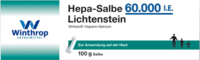 HEPA SALBE 60.000 I.E. Lichtenstein