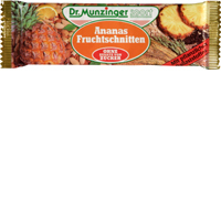 DR.MUNZINGER Fruchtschnitte Ananas