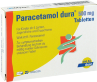 PARACETAMOL-dura-500-mg-Tabletten