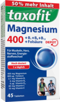 TAXOFIT Magnesium 400 Tabletten